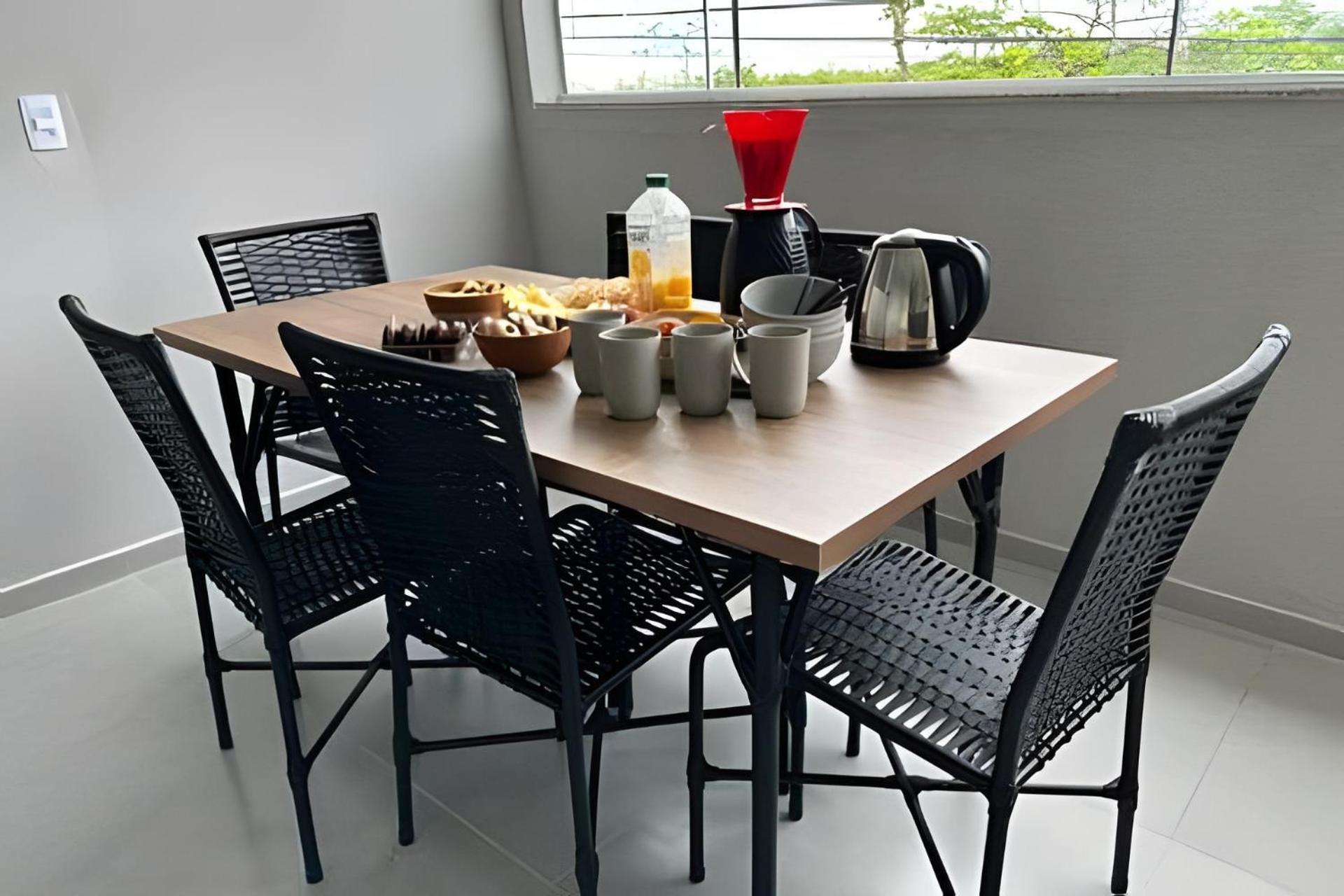 Ferienwohnung Flamingo Pe Na Areia Matinhos Exterior foto